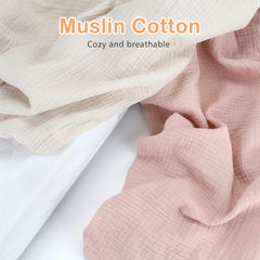 Accmor muslin changing pad cover two-pack highlights value and ready-to-use replacements.