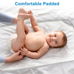 Accmor portable diaper changing pad travel-compact design fits easily in bags.