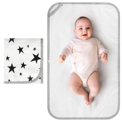 Accmor portable diaper changing pad with waterproof bottom protects surfaces during on the go changes.