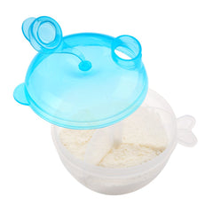 Accmor rotating cap design keeps powder contained and spill-free.