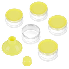 Accmor stackable travel container showing modular compartments for customizable portions.