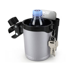 Accmor bottle grip secures drinks and prevents spills during stroller trips.