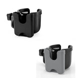 Accmor stroller cup holder clip-on design for quick-access drinks.