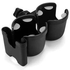 Accmor stroller cup holder with phone clip-on keeps drinks and calls within reach