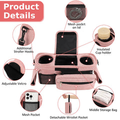 Accmor detachable bag adds portable storage for phone, wallet and keys.
