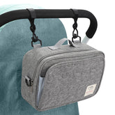Accmor stroller organizer front view with quick-access essentials for smooth outings
