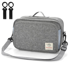 Accmor insulated cup holder keeps bottles warm or cool during strolls