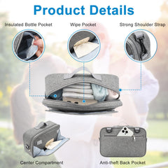 Accmor wipes-opening feature enables easy access to wet wipes on demand