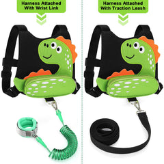 Accmor adjustable shoulder and chest straps fit 1–3 year olds securely.