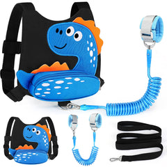 Accmor dinosaur-pattern toddler harness keeps children close in crowds.