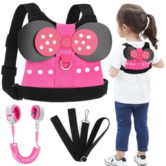 Accmor toddler harness leash with cute design keeps kids close during outings