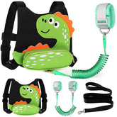 Accmor toddler harness with dinosaur pattern keeps kids close in public spaces.