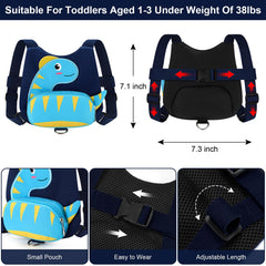 Accmor harness back pocket area holds snacks and small must-haves