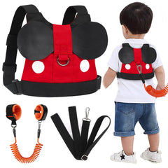 Accmor toddler leash harness front view shows secure, comfortable daily wear.