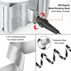 Accmor nylon belt and stainless steel link offer durable daily wear.