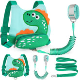 Accmor Toddlers Leash dinosaur-front view promotes safe exploration