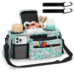 Accmor universal stroller organizer insulated cup holders keep drinks cool or warm