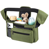 Accmor universal stroller organizer with side insulated cup holders for beverages on the go