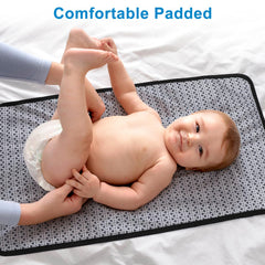 Accmor waterproof diaper changing pad inside liner resists spills during baby care.