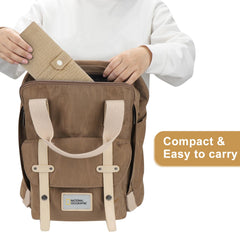 Accmor waterproof TPU inner layer prevents leaks during diaper changes.