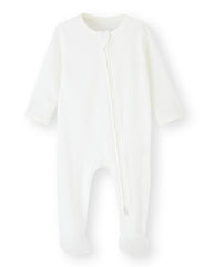 ACESTAR unisex baby footies pajamas with zippered closure for quick changes.