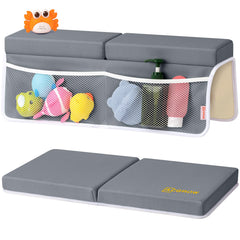 ACGROW bath kneeler with elbow-rest foam for comfortable baby bath sessions