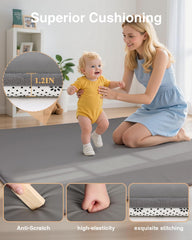 ACIROC waterproof surface keeps spills wiped clean for quick mess-free playtime.