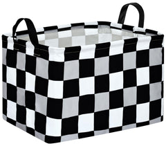 ACMUUNI Rectangle Gift Shelf basket closeup shows durable canvas surface ideal for toy storage.