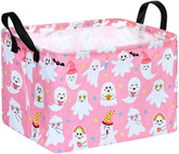 ACMUUNI rectangle gift shelf basket with handles for easy transport.