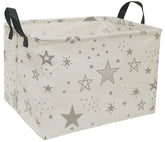 ACMUUNI rectangle gift shelf storage basket keeps toys organized and accessible.