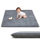 ACOMOPACK memory foam padding provides cushioned tummy time play