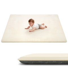 ACOMOPACK 1.3-inch thick baby play mat full view shows spacious, cushioned surface for learning