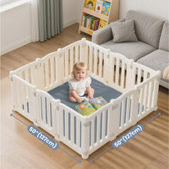 ACOMOPACK non-slip bottom keeps play area stable for kids and pets