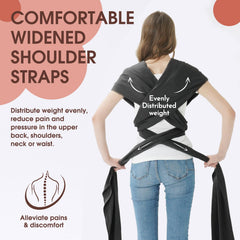 ACRABROS baby wrap breathable fabric ensures all-day comfort during warm days.
