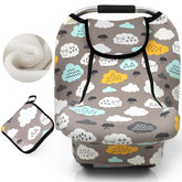 ACRABROS car seat covers for babies stretchable fit improves comfort on the go