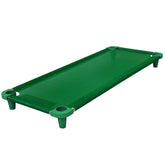 Acrimet Nap Cot for Kids side view shows durable stainless steel frame for safe rest