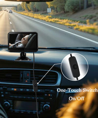 Adabuli 5ft cable for flexible, plug-and-play car camera placement.