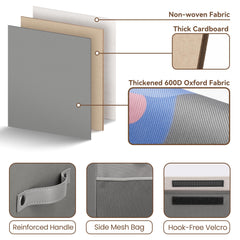 ADEHMDA large interior capacity ideal for plush toys and books.