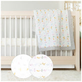 Aden + Anais Essentials crib sheet 52x28 for breathable, cool sleep.