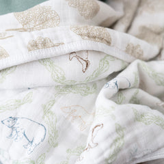 aden + anais Essentials Dream Blanket tummy-time scene—versatile surface for play and growth