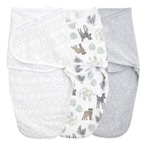 aden + anais Essentials Easy Wrap closeup shows soft cotton knit for gentle newborn comfort
