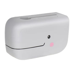 Adorila bath spout cover grey on faucet for kid-safe protection.