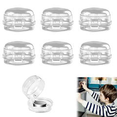 ADULLPONY gas stove knob covers pack closeup demonstrates safe kitchen protection for curious kids.