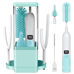 Aerofrog Electric Bottle Brush Cleaner close-up of the brush head for meticulous bottle cleaning.