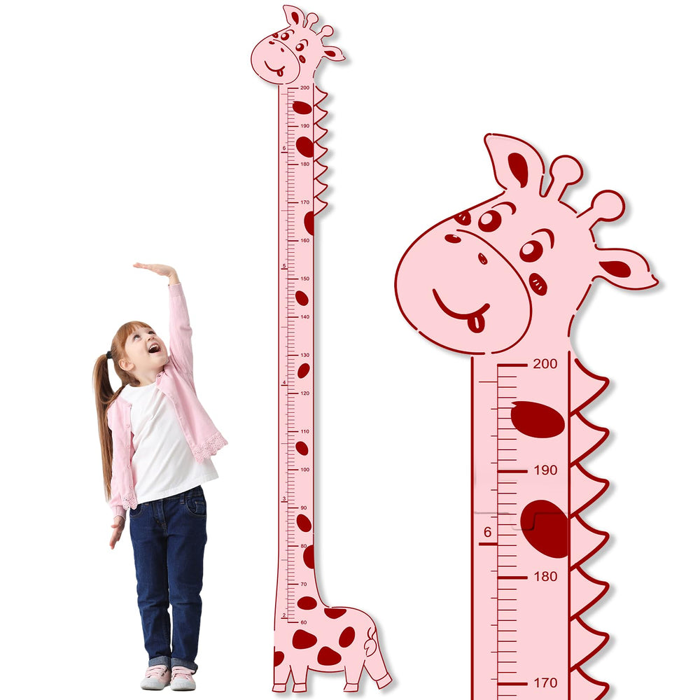Aescwyn Adorable Giraffe height chart wall-milestones helps track kids' growth in nursery decor