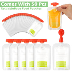 Afarnook Squeeze Station pusher helps steady filling for mess free feeding sessions.