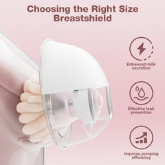 afontoto flange sizing kit 17mm insert enables comfortable, adaptive pumping