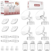 afontoto Spectra 24mm flange kit fits comfortably for efficient milk expression during pumping