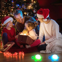 AFUNTA turtle color changing LED cycles through seven colors
