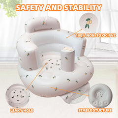 AGITVPS breathable vents help keep baby cool during longer sessions.